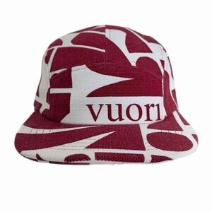 Vuori 5 Panel Custom Upcycled 1 Of 1 Made From Holiday Canvas Bag